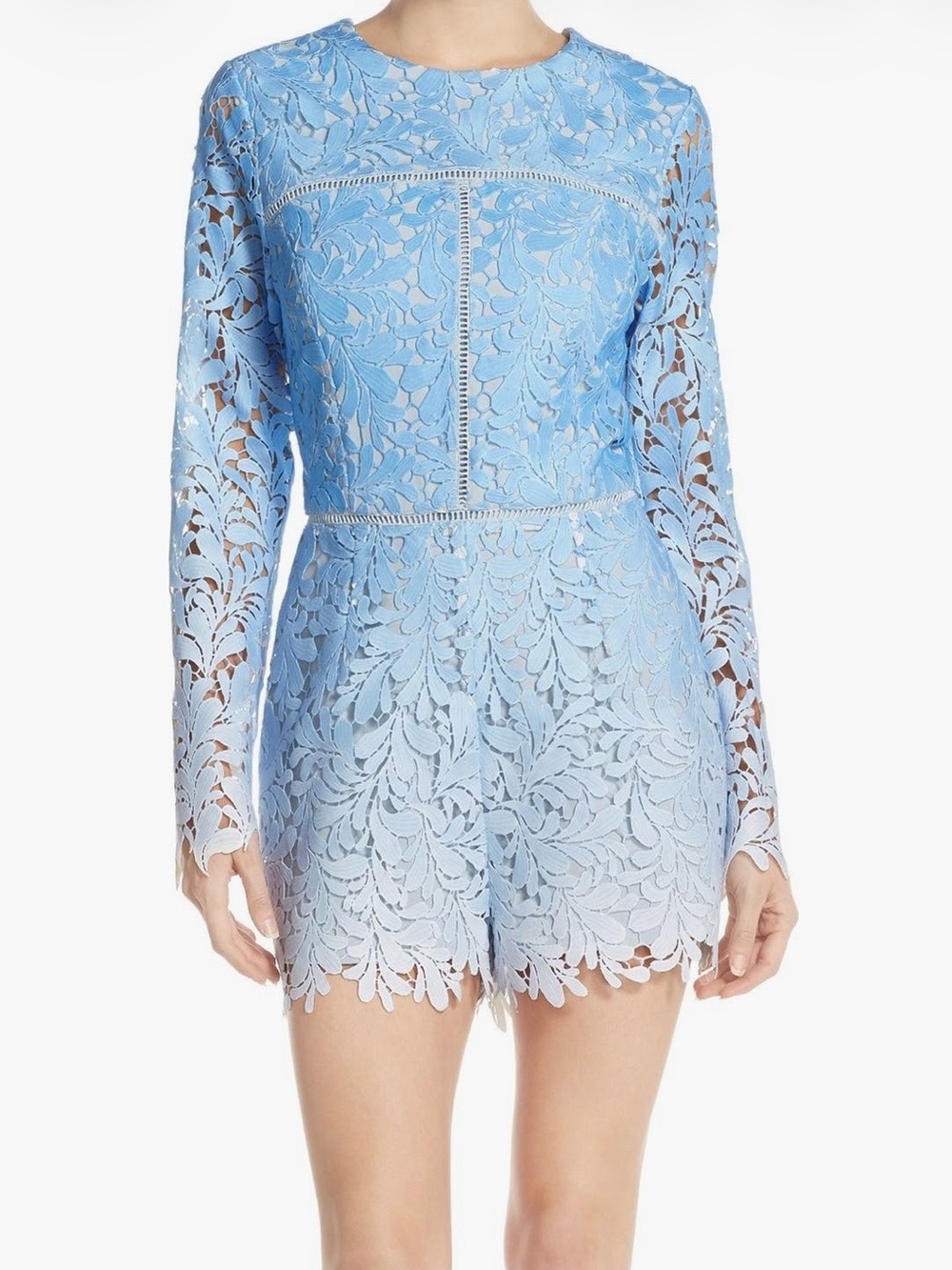 Ombré Lace Romper